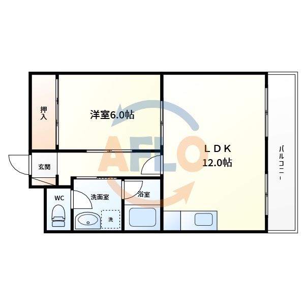 メジェーム住吉の間取り|メジェーム住吉　間取り