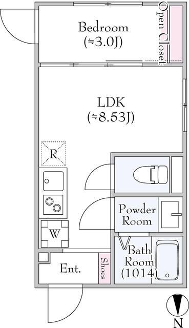 ＬＵＸＩＳ柳沢の間取り