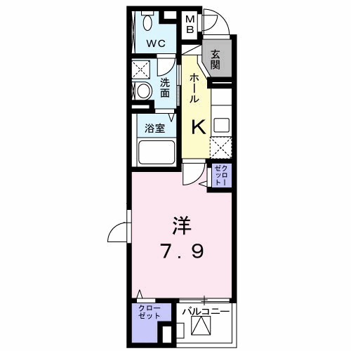 【間取り】 | ハピネス　パラシオン