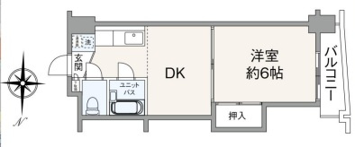 【間取り】 | 東品川マンション