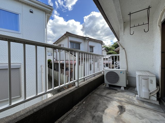 熊取町大宮4丁目　中古戸建のバルコニー