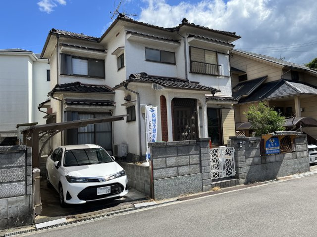 熊取町大宮4丁目　中古戸建の外観