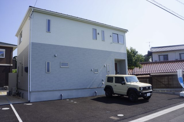 出雲市大津町　新築建売住宅　4棟現場　①号地の外観