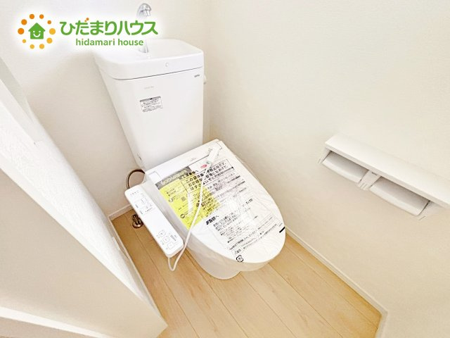 【トイレ】 | ひたちなか市平磯町第2　新築戸建　2号棟 | 節水できるトイレで、少ないお水でもしっかりと洗浄してくれます！