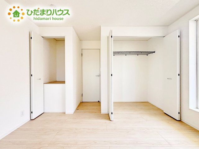 【収納】 | ひたちなか市平磯町第2　新築戸建　2号棟 | クローゼットタイプの収納は荷物がどこにあるかすぐに見つかります！
