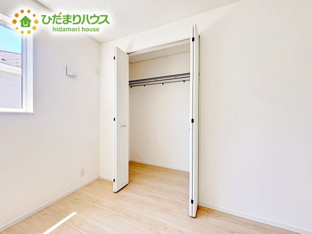 【収納】 | ひたちなか市平磯町第2　新築戸建　2号棟 | クローゼットタイプの収納は荷物がどこにあるかすぐに見つかります！