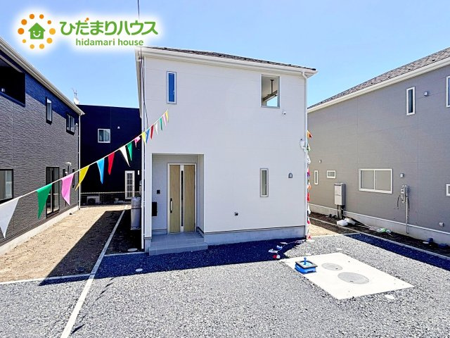 【外観】 | ひたちなか市平磯町第2　新築戸建　2号棟 | 是非一度、ご家族そろってご内覧ください♪