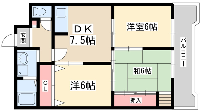 【間取り】 | ライトハイツ
