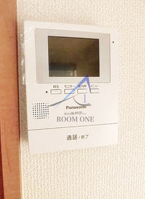 セレ南千束のセキュリティ|モニター付きインターホンです。