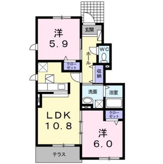 【間取り】 | エスポワール