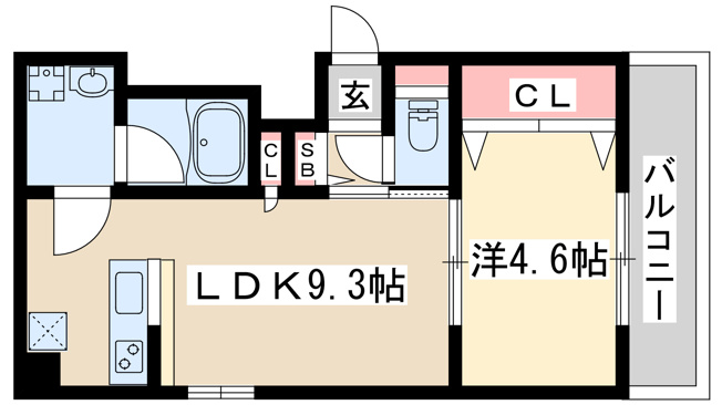 【間取り】 | スプランディッド新大阪8