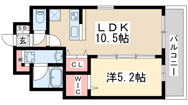 【間取り】 | スプランディッド新大阪8