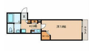 【間取り】 | クレストハイム | 間取りです。