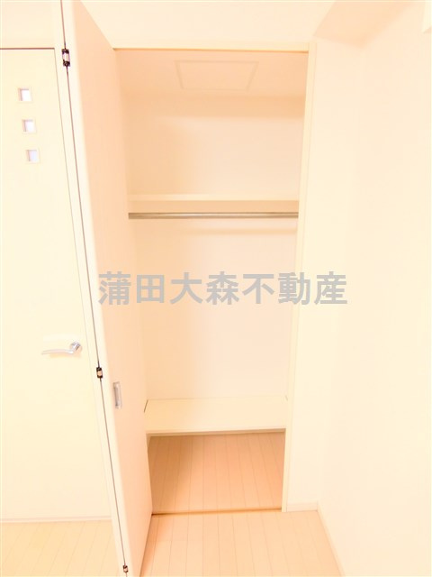 ドゥーエ蒲田の収納|収納　クローゼット