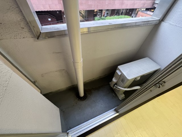 ビューシャルム上本町のバルコニー