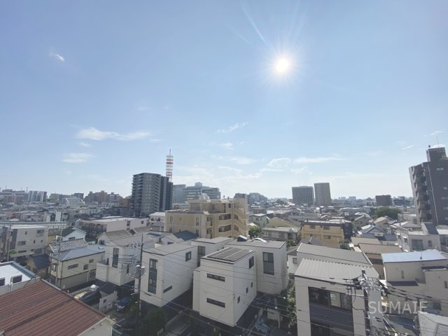 メゾン・デュ・モンテの展望|6階からの景色です！
