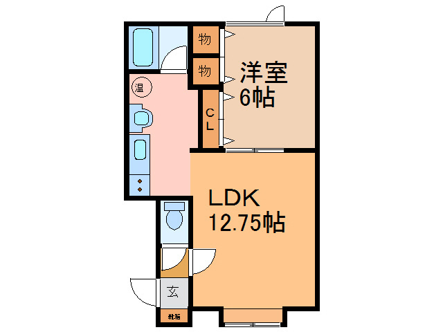 メゾンウィッシュの間取り