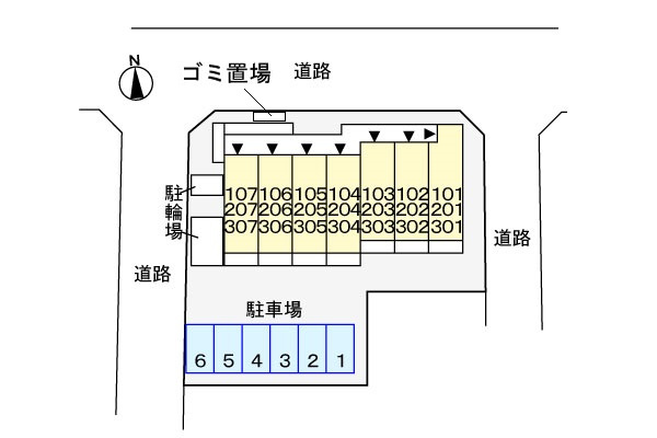 【区画図】 | クラッテーロ八王子