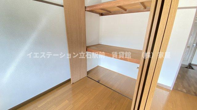 シャトレー堀切の収納