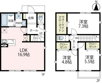 【間取り】 | 磯子4丁目貸家
