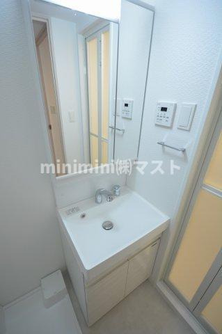 S-RESIDENCE難波大国町Tresの洗面所