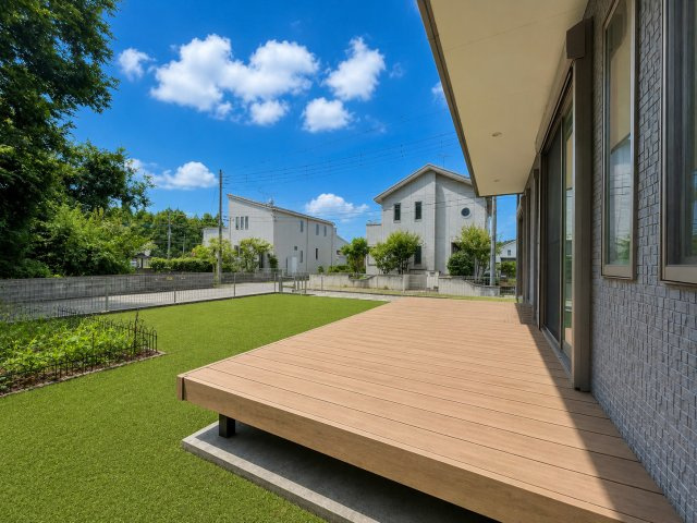 市原市有秋台東３丁目　中古戸建の庭|※画像の一部はAIを用いて加工・編集しています。実際の状況と異なる場合がありますので、ご了承下さい。