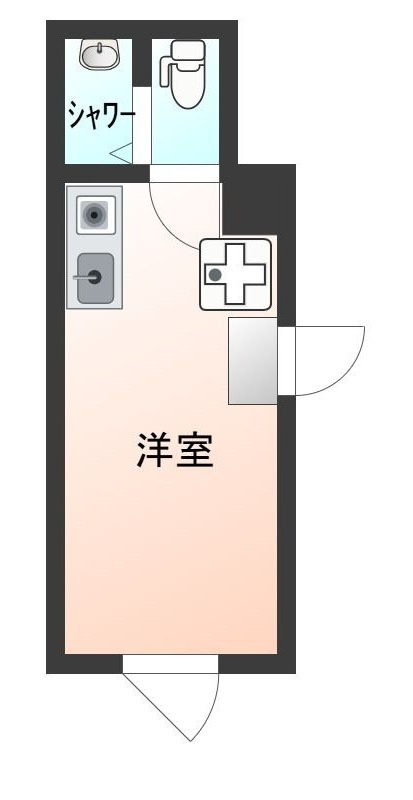 エスアールＮＩＰＰＯＲＩの間取り|間取りです。