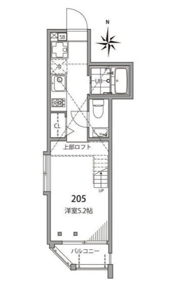 ピア経堂の間取り