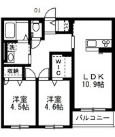 【間取り】 | サン・ハイツA
