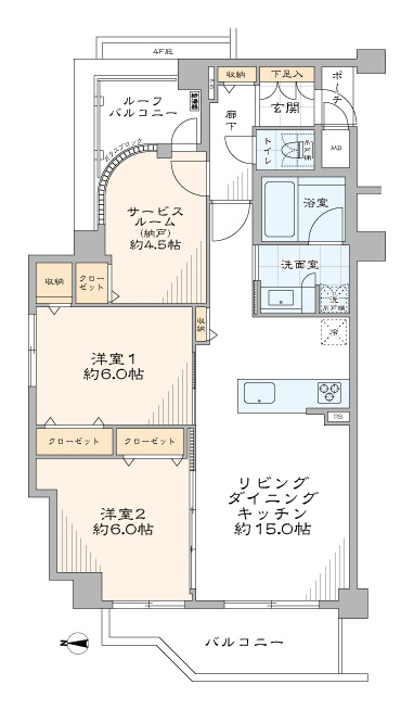 メロディハイム御所西の画像