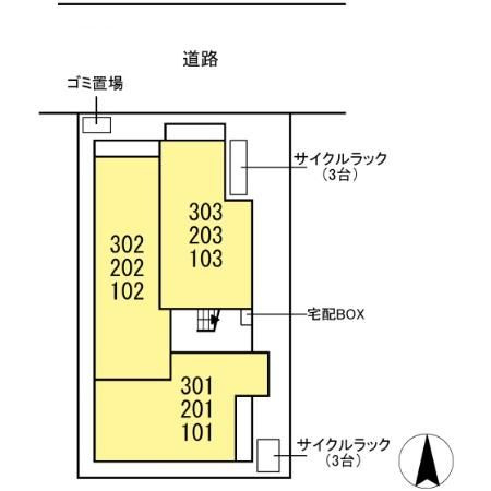 avgi新瑞橋の区画図