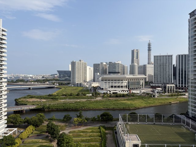日中の眺望・みなとみらいエリアを一望