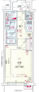 【間取り】 | プレサンス三宮フラワーロード