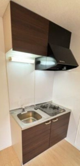 習志野市実籾５丁目のアパートのキッチン