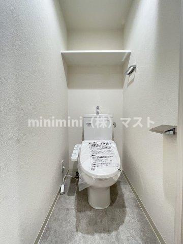 プレサンス大国町アドロッソのトイレ