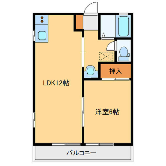 【間取り】 | シャレシンフォニーA