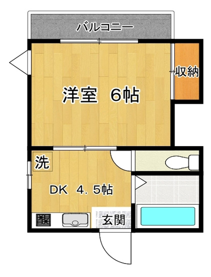【間取り】 | グリーンハイツ