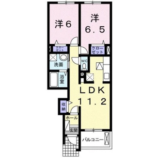 【間取り】 | グランド　ソレイユ　Ａ