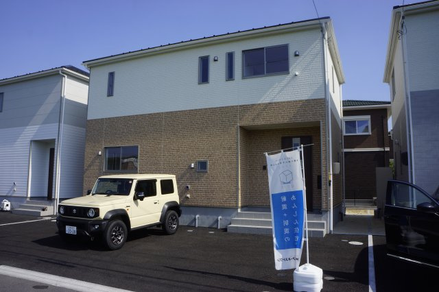 出雲市大津町　新築建売住宅　4棟現場　②号地の外観