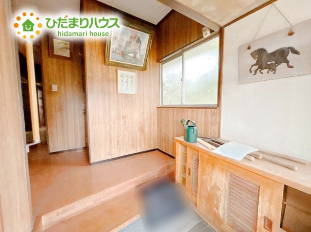 いわき市常磐下船尾町居作　中古戸建の玄関