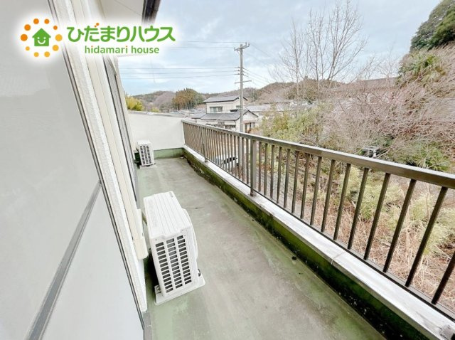 いわき市常磐下船尾町居作　中古戸建のバルコニー