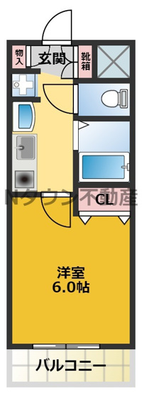 【間取り】 | プレサンス名古屋城前 | 間取りです。
