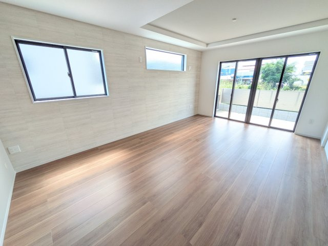 ひたちなか市市毛　4期　新築戸建て　1号棟の居間・リビング