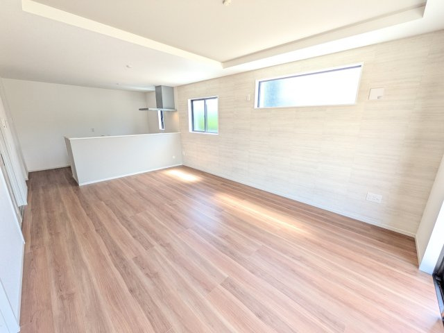 ひたちなか市市毛　4期　新築戸建て　1号棟の居間・リビング