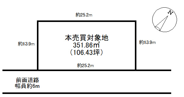 高萩台の土地図