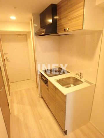 横浜市港北区新横浜１丁目の賃貸マンションのキッチン