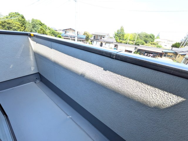 ひたちなか市市毛　4期　新築戸建て　2号棟のバルコニー