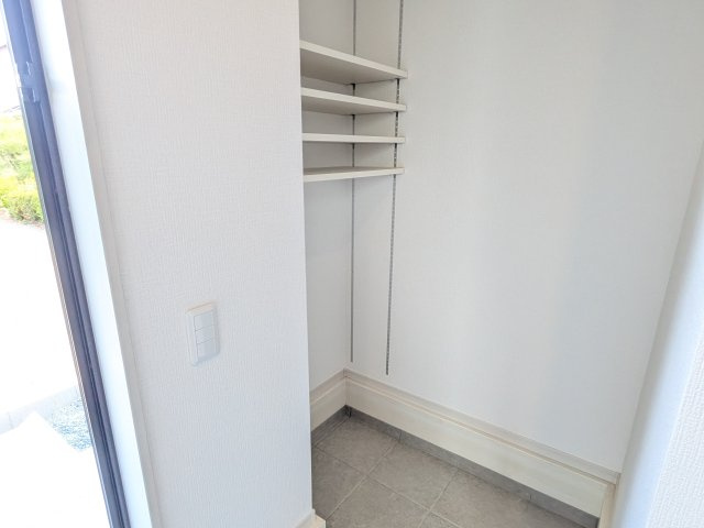 ひたちなか市市毛　4期　新築戸建て　2号棟の玄関
