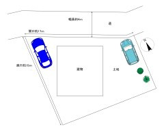 【区画図】 | 光市千坊台3丁目戸建