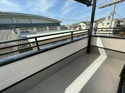売戸建住宅 姫路市東山のバルコニー